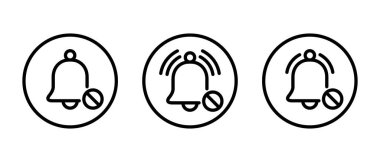 Çember çizgisinde çan simgesi yok. Bildirim simgesini kapat