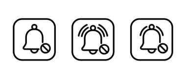 Kare çizgide çan simgesi yok. Bildirim simgesini kapat