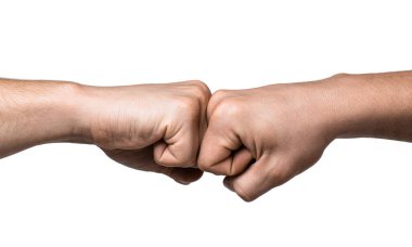 Team concept. People bumping their fists together, arms. Friendly handshake, friends greeting. Man giving fist bump. Hands of man people fist bump team teamwork, success.