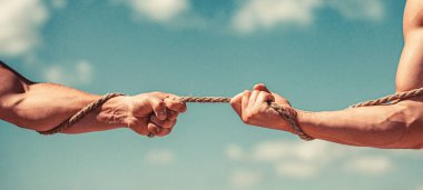 Kurtarma, yardım, el hareketlerine yardım. Çatışma, halat çekme. İki el, yardım eli, kol, arkadaşlık. El ele tutuşmak, tırmanma ipi, güç ve kararlılık..