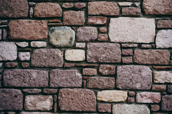 Вертикальный Кадр Стены Каменной Плитки Фона Текстуры Рисунка — стоковое фото