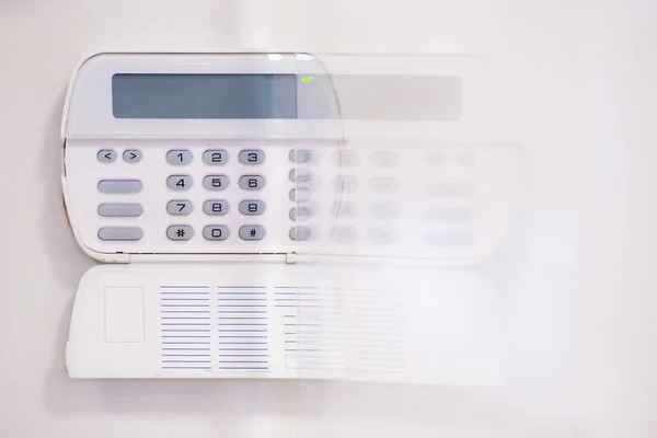 Système Alarme Dans Appartement Maison Bureau Console Surveillance Protection Contre — Photo