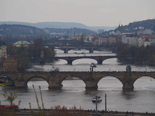 Praga Jest Równa Paryżowi Pod Względem Urody — Zdjęcie stockowe