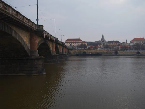 Praga Jest Równa Paryżowi Pod Względem Urody — Zdjęcie stockowe
