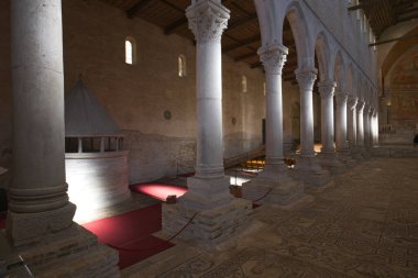 Friuli Venezia Giulia bölgesindeki Aquileia UNESCO Mirası, kuzey İtalya