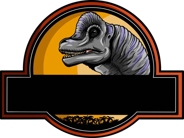 Illustration Design Des Dinosaures Brachiosaures — Image vectorielle