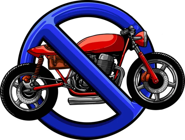 Vecteur Moto Café Racer — Image vectorielle