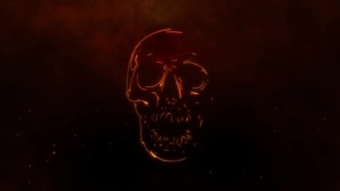 Ateş hattındaki kafatası videosu.