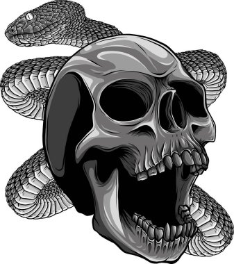 Kafatasında ve yapraklarında kurbağa resmi