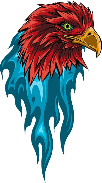 Cabeza Mascota Águila — Archivo Imágenes Vectoriales