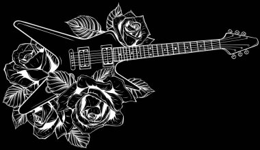 elektro gitar hattı sanatı