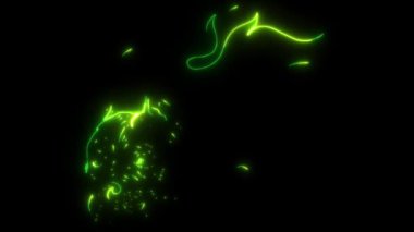 Yanan köpek pitbull başlığının video animasyonu