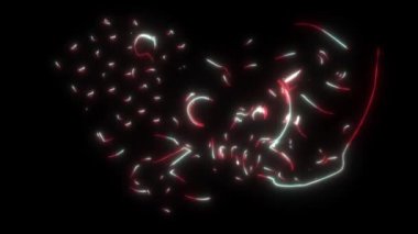 Altın Kafatası ve bayrağın video animasyonu