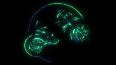 Yasak Motorsikletin video animasyonu