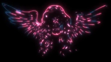 Kanatlı kadın kafatası videosu