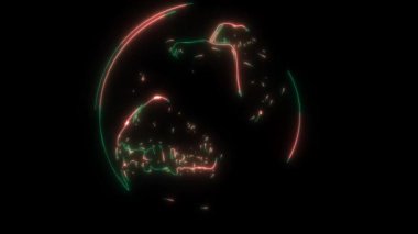 Yasak kafatası maymunu video animasyonu