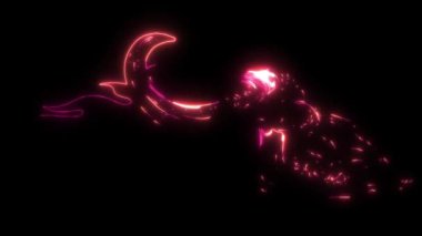 Alevli inek kafatası animasyonu