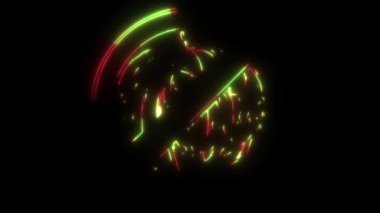 Cadılar Bayramı balkabağının yasak sembollü video animasyonu