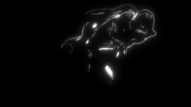 Neon tarzı Doğal Bas Balığı