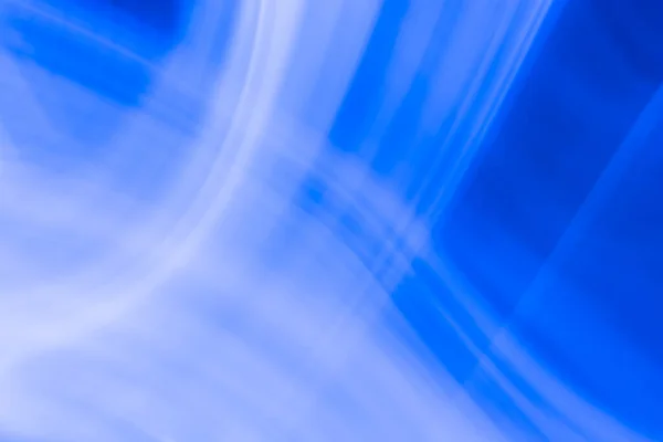 Abstraction of white waves of tench on a blue background banner with a gradient and a soft blur. Backdrop