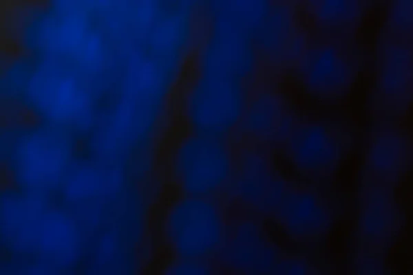 Bokeh Azul Abstracto Sobre Fondo Negro Luces Nocturnas Contexto Imagen De Stock