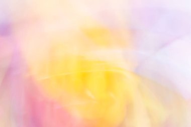 Soyut, parlak, pembe, sarı arkaplan, sönük ışık ve gölge bokeh.