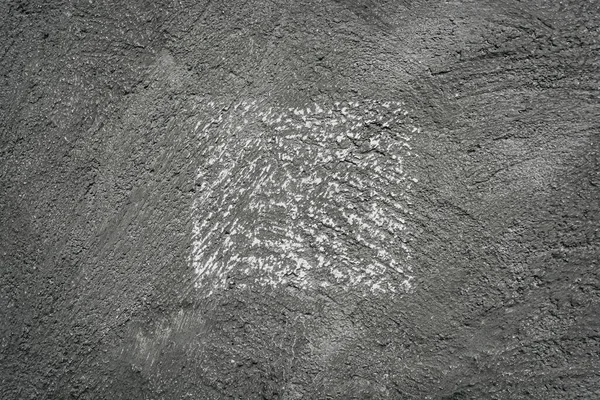 Tło Tekstury Cementu Biały Kwadrat Szarym Kontekst — Zdjęcie stockowe