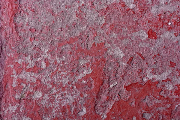 Grunge Textura Parede Velha Com Tinta Vermelha Polvilhada Fundo Abstrato — Fotografia de Stock