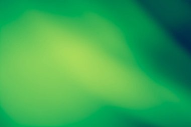 Soyut yeşil turkuaz arka plan, sönmüş ışıklar ve gölge, kuzey ışıklarının taklidi. Arkaplan