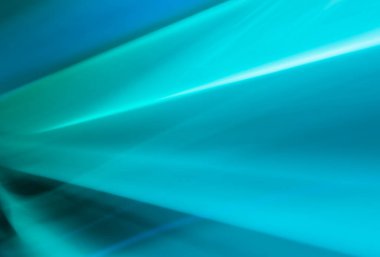 Görüntü, parlak turkuazdan koyu mavi tonlara solan pürüzsüz bir gradyan ile soyut bir arkaplan sunuyor. Bu dinamik ve yeni bir görsel etki yaratır..