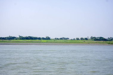 Landscape of River and Land