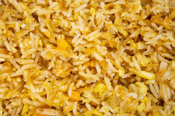 Fried Rice Yolk Ginger Background Texture — Stock Photo, Image