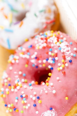 açı görünümü tatlı çörekler dikey bileşimi