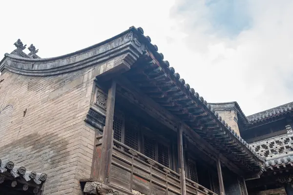 Partes Superiores Las Casas Chinas Tradicionales —  Fotos de Stock