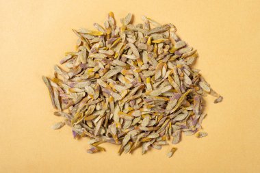 Üst düzey şifalı bitki ShiHu veya Dendrou Caulis veya Noble Dendrobium Stem Herb.