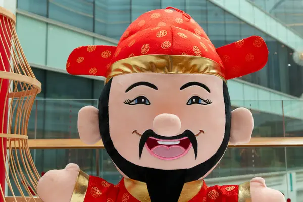 Refah Tanrısı 'nın yatay kompozisyondaki sevimli bebeği.