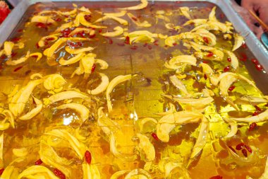 nefis kasımpatı kekleri yatay kompozisyonda