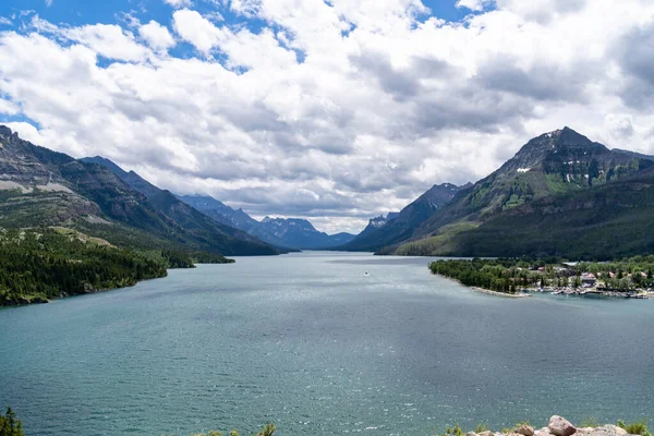 View Waterton Lakes National Park Canada Summer — Stock Photo, Image