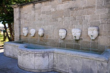Fuenta de los Canos de San Fransisco water fountain in St. Augustine, Florida