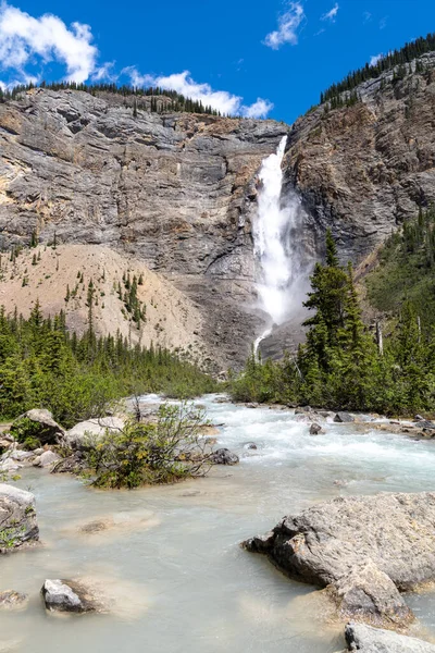 Takakkaw Falls Parque Nacional Yoho Columbia Británica Canadá —  Fotos de Stock