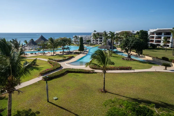 Занзибар Танзания Марта 2023 Года Территория Royal Zanzibar Resort Пляжного — стоковое фото