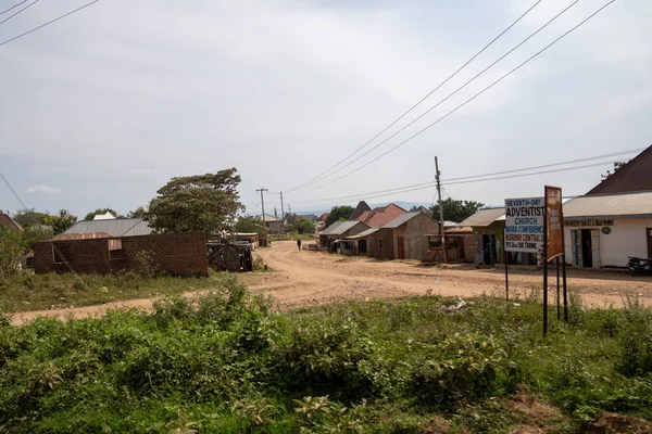 Small Homes Shops Village Mugumu Tanzania — Stock Photo, Image