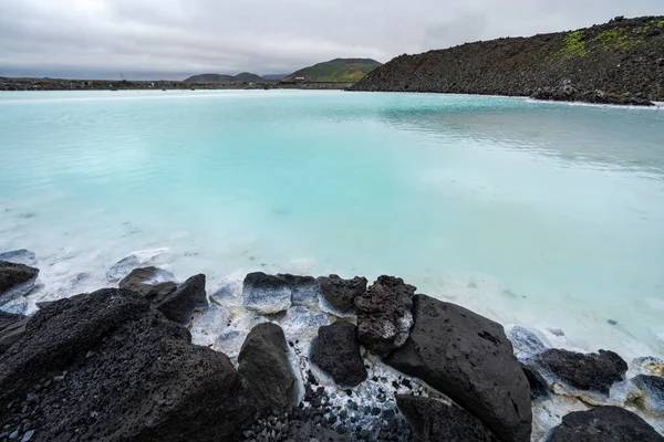 Синя Вода Біля Блакитної Лагуни Ісландії — стокове фото