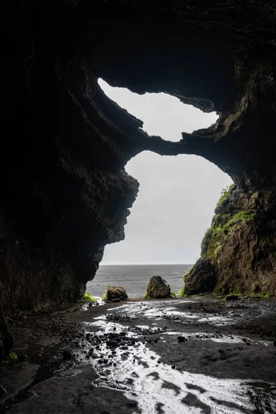 Ggjagj Also Known Yoda Cave Iceland South Coast — Stock Photo, Image