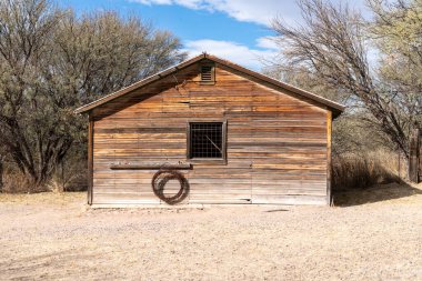 Fairbank, Arizona hayalet şehri - terk edilmiş bina