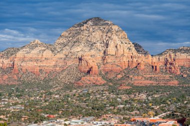 Sedona havaalanı manzaralı ben Arizona 'da gözcülük.