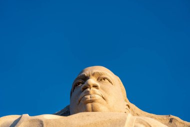 Washington, DC - 25 Mart 2024: Martin Luther King Jr., National Mall yakınlarındaki gelgit havzasında,