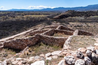 Tuzigoot National Monument - ancient ruins of the Sinagua people clipart