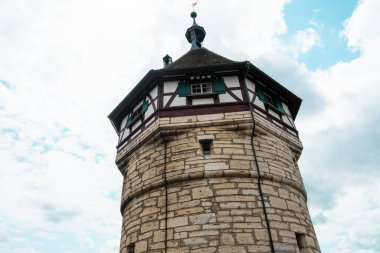 Munot Kale Kulesi Schaffhausen İsviçre, Schaffhausen merkezinde 16. yüzyıldan kalma bir takviye.