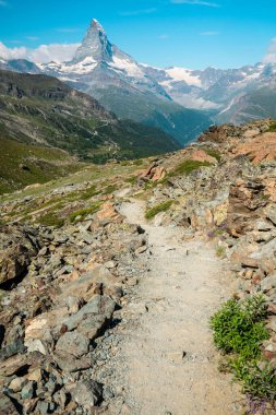 Beş Göl Yolu, Matterhorn 'a giden yol. Zermatt İsviçre
